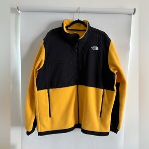 The North Face Black and Yellow Performance Jacket